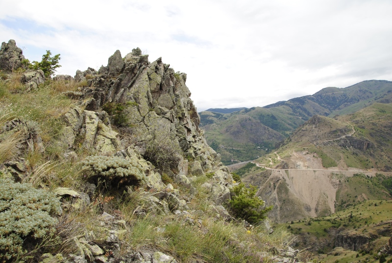 Reisebericht: W von der Festung bei Gümüshane