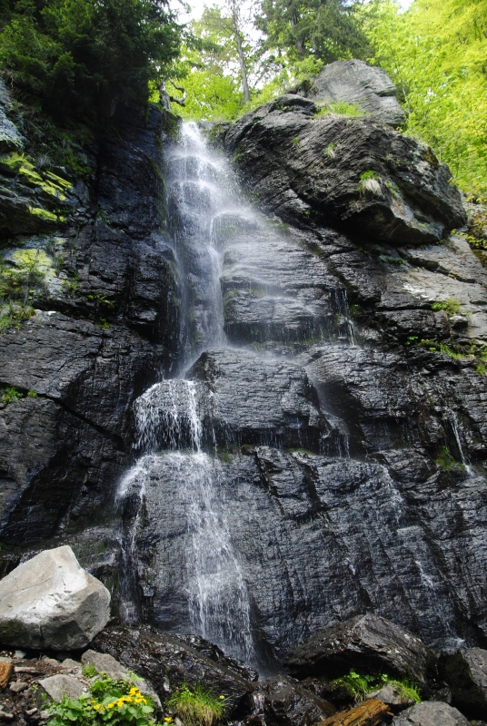 Reisebericht: Bystré, Wasserfall